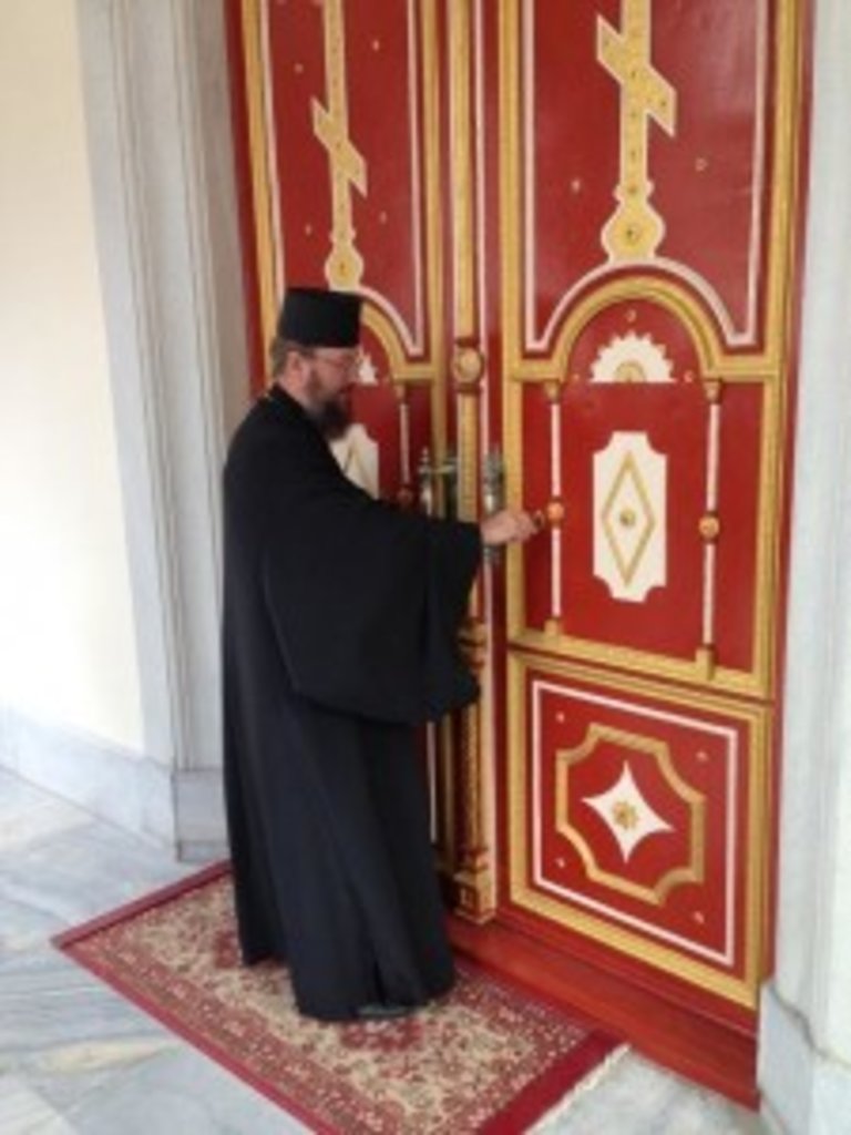 Делегация во главе с Блаженнейшим Митрополитом Онуфрием несколько дней назад вернулись со Святой горы Афон. 