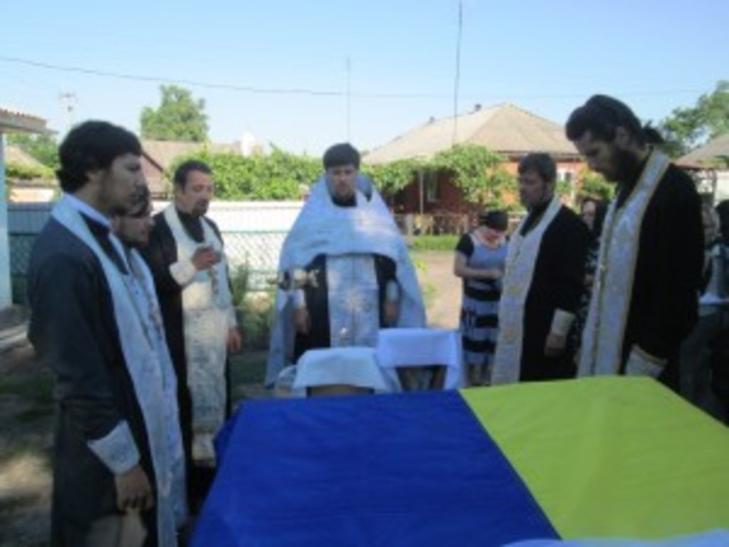 Відспівування Ярослава Дрьоміна звершили священики Кіровоградської єпархії