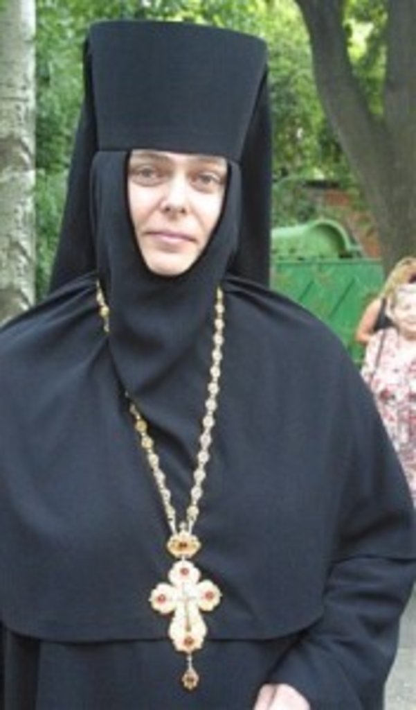 Голова Синодального відділу УПЦ «Церква і культура» ігуменя Серафима (Шевчик)
