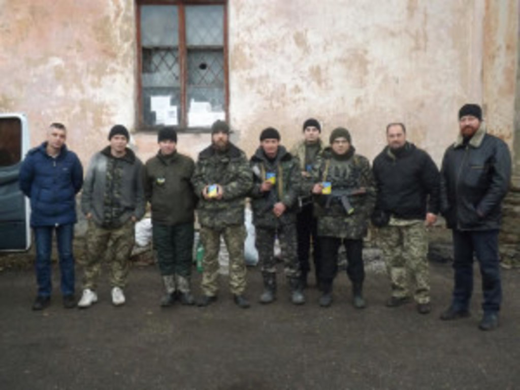 Клірики Вінницької єпархії здійснили чергову поїздку до зони збройного конфлікту на Сході