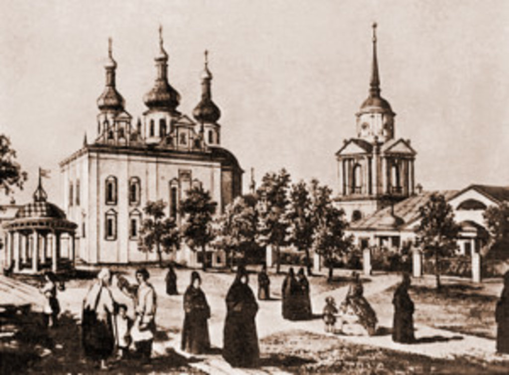 До 1918 р. у Флорывському монастирі проживало було 800 насельниць / фото hram-nikola.kiev.ua