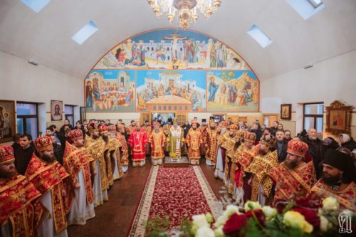 Предстоятель очолив престольне свято храму КДА в імʼя преподобного Іоанна Дамаскіна