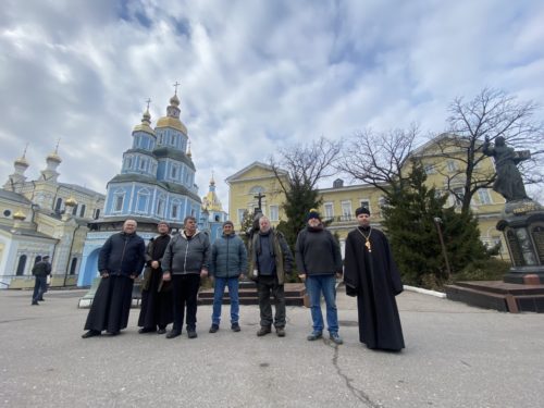 Харківську єпархію відвідали міжнародні волонтери