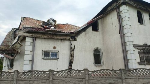 У Мирнограді у результаті російського обстрілу постраждав Пантелеймонівський храм