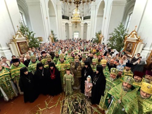 У Браїлівському монастирі відбулося святкове богослужіння з нагоди ювілеїв обителі