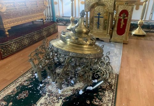 Внаслідок російської атаки по Криворіжжю постраждали два храми Криворізької єпархії