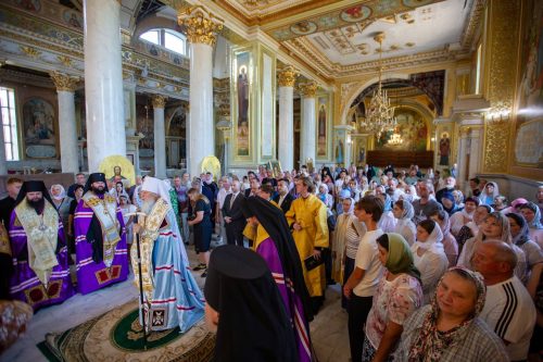 У другу річницю руйнування Преображенського собору в Одесі звершили особливе богослужіння