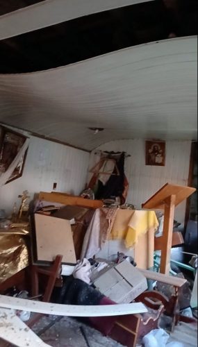 У Сумській єпархії внаслідок російського авіаудару зруйновано храм