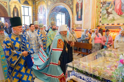 Предстоятель очолив богослужіння свята Успіння Божої Матері у Києво-Печерській Лаврі