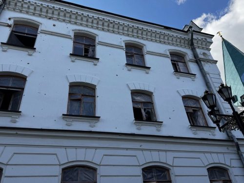 У результаті нічного обстрілу постраждала Святогірська лавра