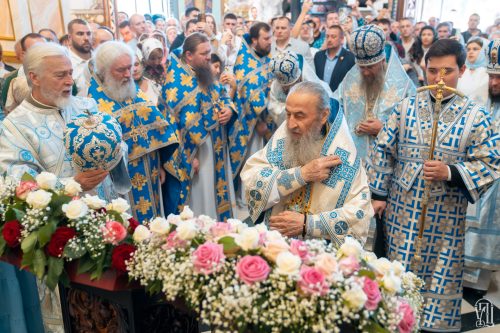 У свято Різдва Пресвятої Богородиці Предстоятель очолив Божественну літургію у Києво-Печерській Лаврі