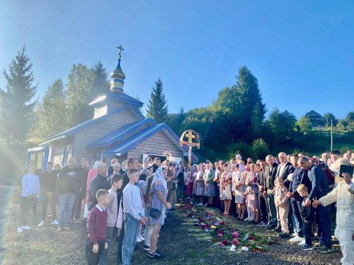 У селі Присліп на Закарпатті освячено новий храм