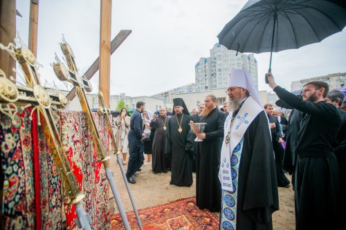 Керуючий справами УПЦ звершив освячення храму в Києві